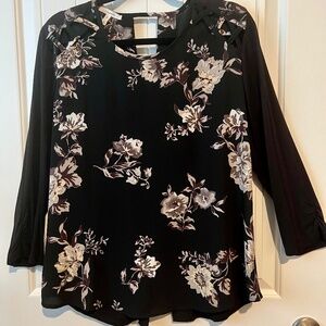 Maurices long-sleeve floral top